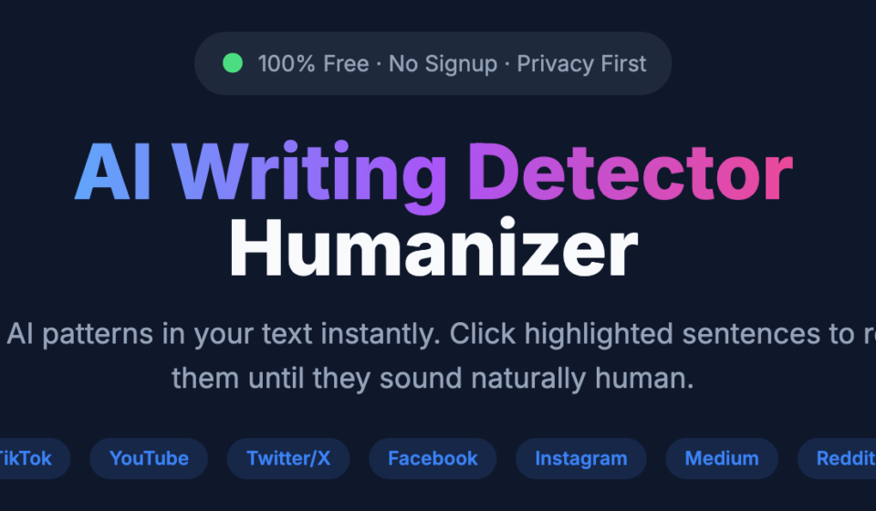 Detect AI patterns in your text instantly. Click highlighted sentences to rewrite them until they sound naturally human.