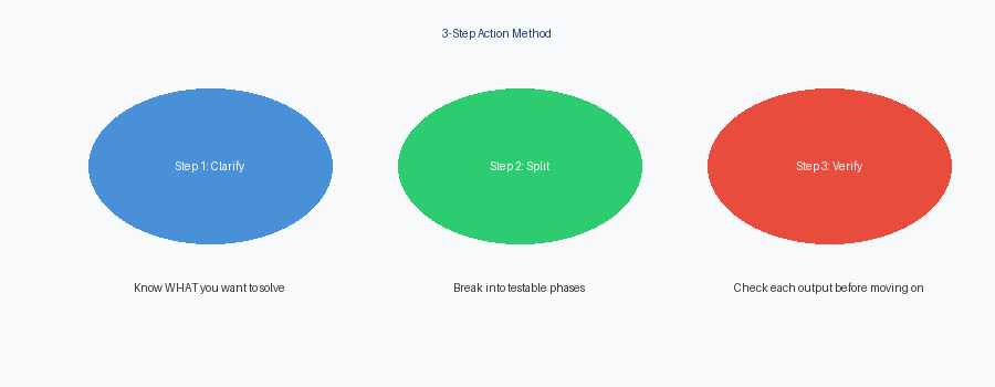 The 3-step method to turn an idea into reality