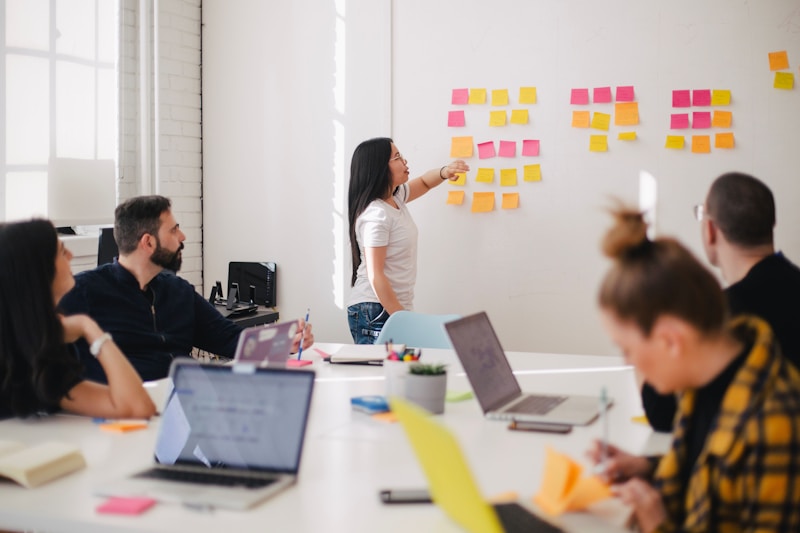 team collaboration meeting with AI notes tools being tested